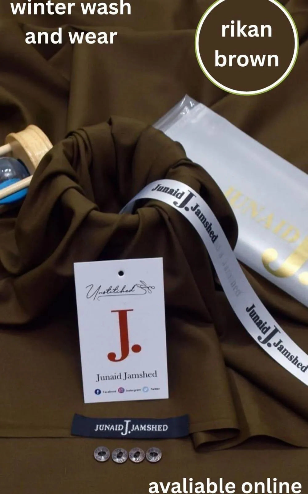 Men’s Unstitched Boski Plain Suit